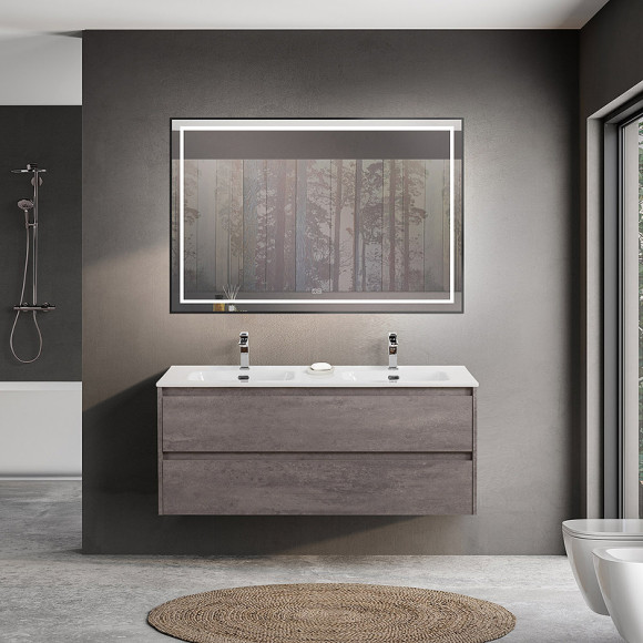 Тумба под раковину BelBagno Kraft 120 KRAFT-1200-2C-SO-2-CG подвесная Cemento Grigio Тумба под раковину BelBagno Kraft 120 KRAFT-1200-2C-SO-2-CG подвесная Cemento Grigio