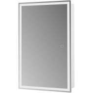 Зеркальный шкаф BelBagno 50 SPC-GRT-500/800-1A-LED-TCH с подсветкой Белый