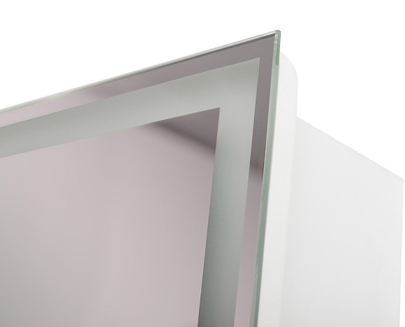 Зеркальный шкаф BelBagno 50 SPC-GRT-500/800-1A-LED-TCH с подсветкой Белый