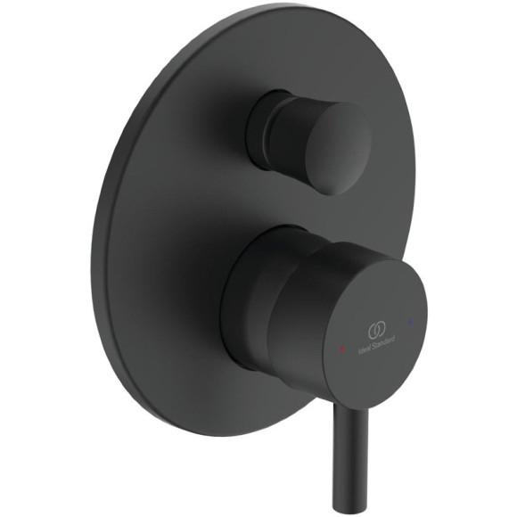 Душевая система Ideal Standard Ceraline BD193XG Черная матовая