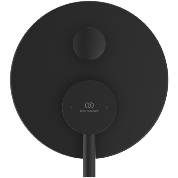Душевая система Ideal Standard Ceraline BD193XG Черная матовая