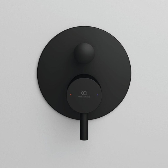 Душевая система Ideal Standard Ceraline BD193XG Черная матовая