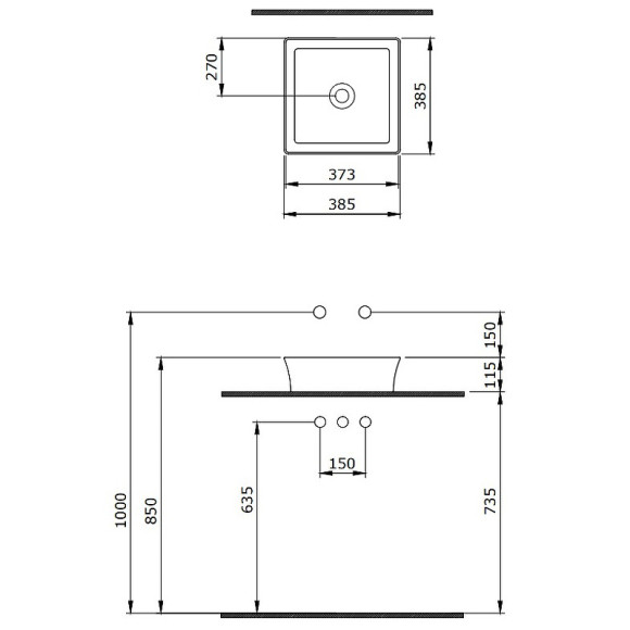 Раковина-чаша Berges Ego SL 38 181010 Белая глянцевая Раковина-чаша Berges Ego SL 38 181010 Белая глянцевая