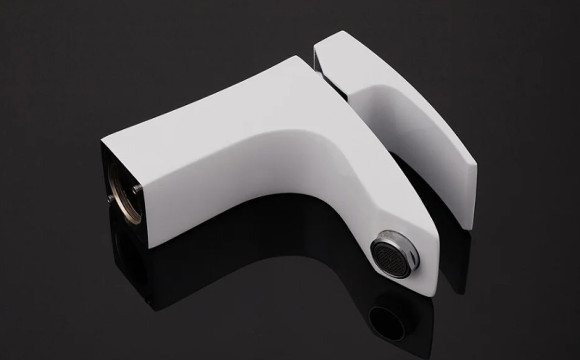 Смеситель для раковины Gappo G07 G1007-7 Белый Хром