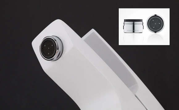 Смеситель для раковины Gappo G07 G1007-7 Белый Хром