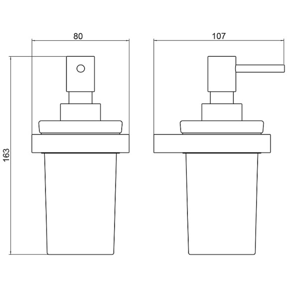 Дозатор для жидкого мыла Timo Petruma 15239/17 Золото матовое