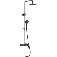 Душевая система Excellent Rain Altar AREX.SY.781BL Черный матовый
