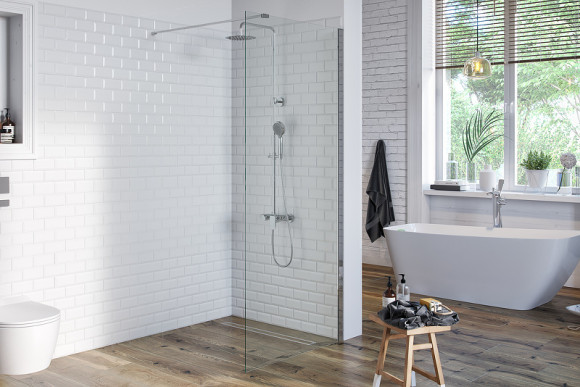 Душевая система Excellent Rain Altar AREX.SY.781BL Черный матовый