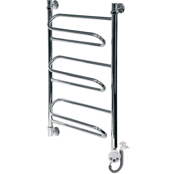 Электрический полотенцесушитель Ника Curve ЛZ Эл. 80x60 Хром Электрический полотенцесушитель Ника Curve ЛZ Эл. 80x60 Хром