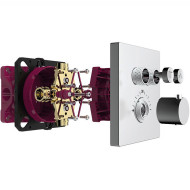 Смеситель для душа AQUAme AQM8801CR с термостатом Хром