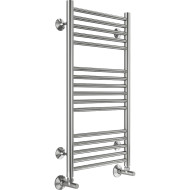 Водяной полотенцесушитель Terminus Аврора П16 400x800 4670078529305 Хром, нижнее подключение, G 1/2" ВР, с угловым соединением