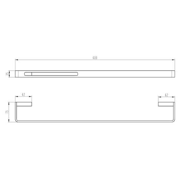 Полотенцедержатель Boheme Q 10942-B Черный