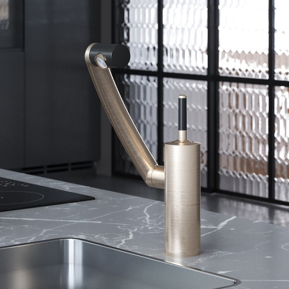 Смеситель для кухни Damixa Arc 290007264 Никель Смеситель для кухни Damixa Arc 290007264 Никель