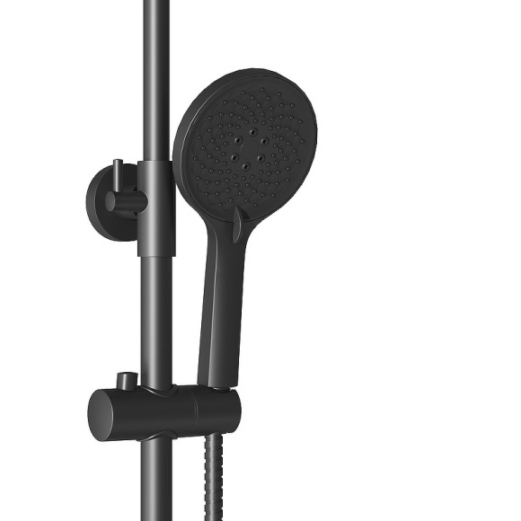 Душевая система Grossman Galaxy 500.K35.01.210 Черная матовая Душевая система Grossman Galaxy 500.K35.01.210 Черная матовая