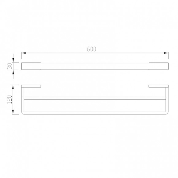 Полотенцедержатель Abber Westen AA1757G двойной Золото матовое Полотенцедержатель Abber Westen AA1757G двойной Золото матовое