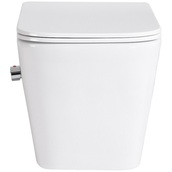 Унитаз биде BelBagno Due BB3103CHR-BS/SC подвесной с сиденьем Микролифт Унитаз биде BelBagno Due BB3103CHR-BS/SC подвесной с сиденьем Микролифт