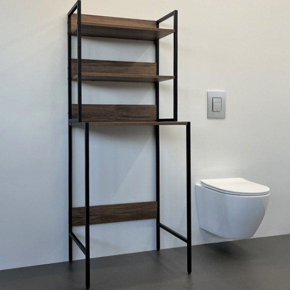 Стеллаж Comforty 65 00-00011201 над стиральной машиной Дуб темно-коричневый