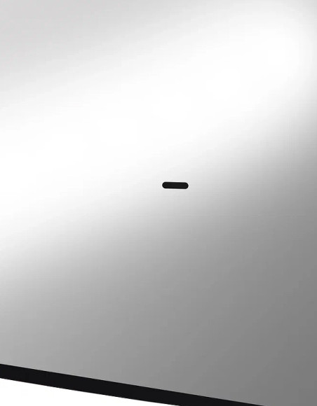 Зеркало Континент Torry 600х1200 ЗЛП1533 с подсветкой Черное с бесконтактным выключателем