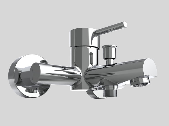 Смеситель для ванны GPD Espina MBB70 Хром