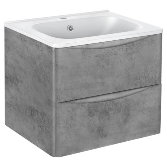 Тумба под раковину Vincea Paola VMC-2P600BT подвесная Beton Тумба под раковину Vincea Paola VMC-2P600BT подвесная Beton