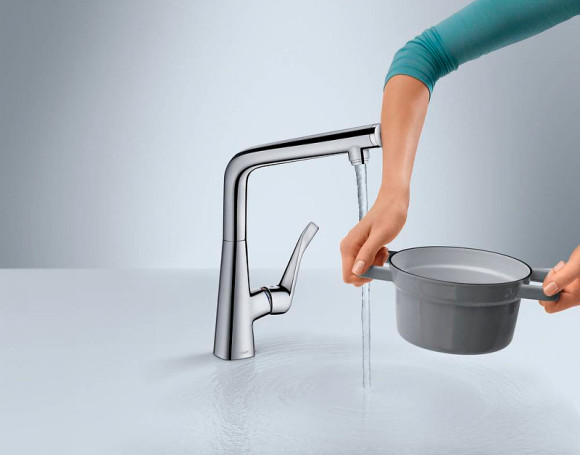Смеситель для кухни Hansgrohe Metris S 14883000 Хром