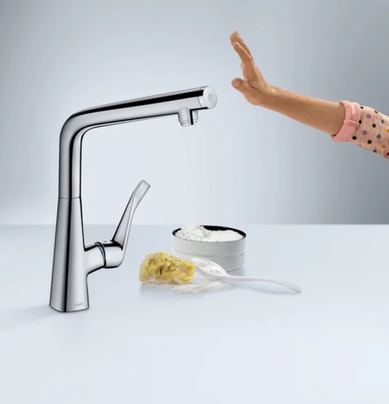 Смеситель для кухни Hansgrohe Metris S 14883000 Хром