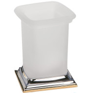 Стакан для зубных щеток Colombo Design Portofino B3241.CR2-VAN Хром Золото