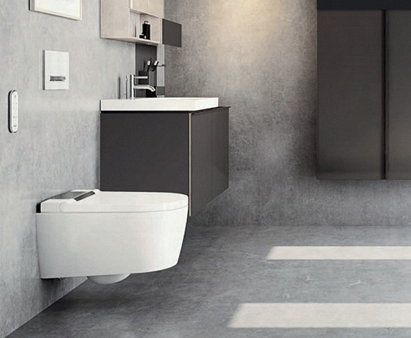 Унитаз-биде Geberit AquaClean Sela 146.224.11.1 подвесной с сиденьем Микролифт Унитаз-биде Geberit AquaClean Sela 146.224.11.1 подвесной с сиденьем Микролифт