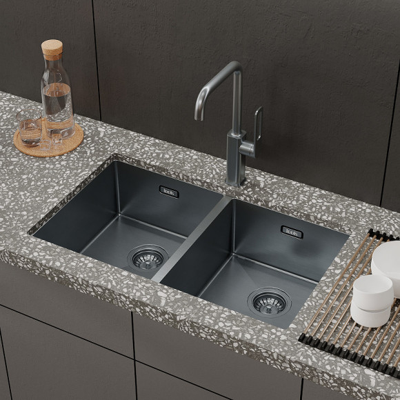 Кухонная мойка Iddis Edifice 75 EDI75G2i77 Графит