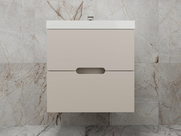Тумба под раковину Style Line Матис 60 ЛС-00002310 подвесная Крем Тумба под раковину Style Line Матис 60 ЛС-00002310 подвесная Крем