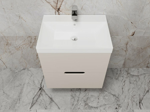 Тумба под раковину Style Line Матис 60 ЛС-00002310 подвесная Крем Тумба под раковину Style Line Матис 60 ЛС-00002310 подвесная Крем