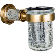 Стакан для зубных щеток Boheme Murano Cristal 10904-CRST-BR Бронза Стакан для зубных щеток Boheme Murano Cristal 10904-CRST-BR Бронза