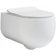 Унитаз Kerasan Flo 311130 подвесной Белый матовый без сиденья Унитаз Kerasan Flo 311130 подвесной Белый матовый без сиденья