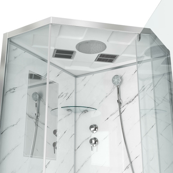 Душевая кабина Niagara Luxe 100x100 NG-7702DM без гидромассажа Душевая кабина Niagara Luxe 100x100 NG-7702DM без гидромассажа