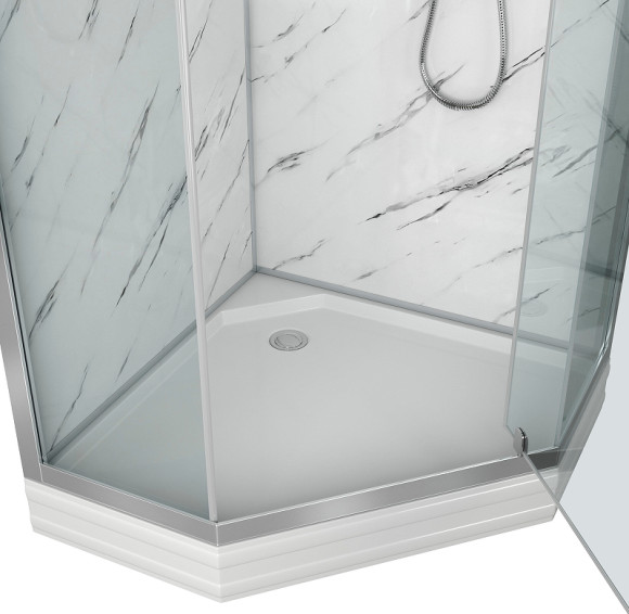 Душевая кабина Niagara Luxe 100x100 NG-7702DM без гидромассажа Душевая кабина Niagara Luxe 100x100 NG-7702DM без гидромассажа