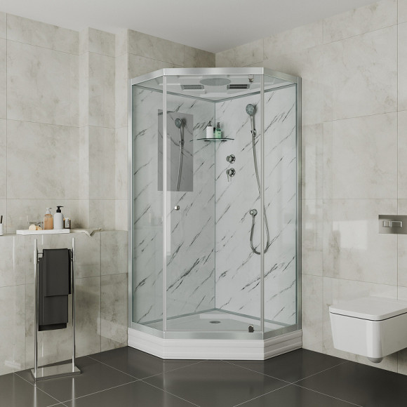Душевая кабина Niagara Luxe 100x100 NG-7702DM без гидромассажа Душевая кабина Niagara Luxe 100x100 NG-7702DM без гидромассажа