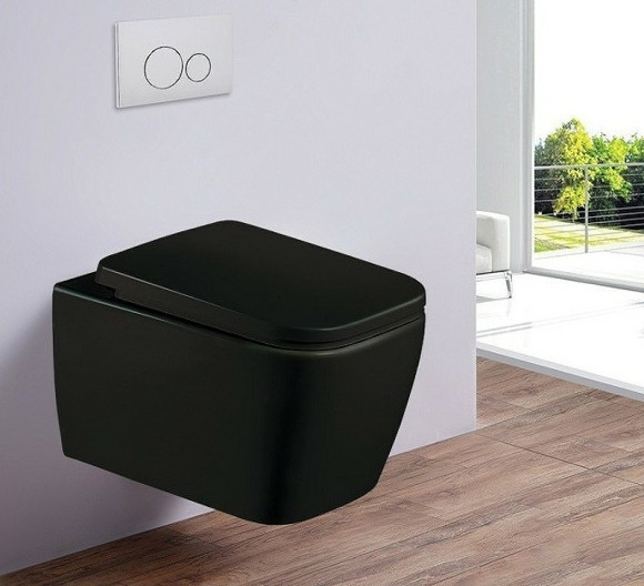 Унитаз Esbano Tiron-C ESUPTIROCBM подвесной Черный матовый с сиденьем Микролифт