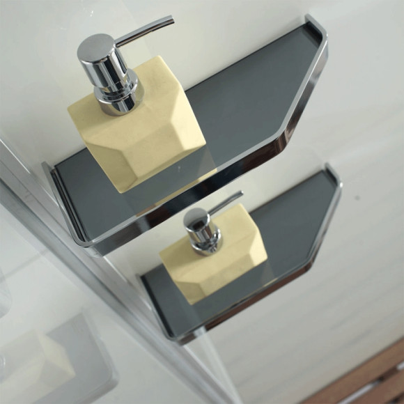 Душевая кабина Orans 150x100 L 89102lw с баней профиль Белый задние стенки Белые Душевая кабина Orans 150x100 L 89102lw с баней профиль Белый задние стенки Белые