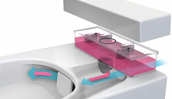 Унитаз биде Vitra Metropole Rim-Ex 7672B003-1687 подвесной без сиденья Унитаз биде Vitra Metropole Rim-Ex 7672B003-1687 подвесной без сиденья
