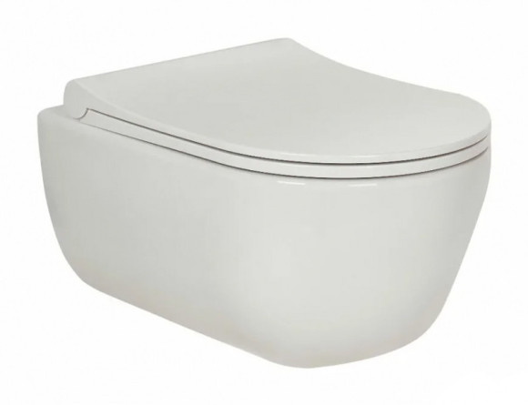 Комплект унитаза с инсталляцией Berges Ego Rimless 525 047215 с сиденьем Микролифт и Черной клавишей смыва