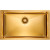 Кухонная мойка Paulmark Next 74 Uni PM217444-BG Брашированное золото