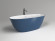 Ванна из искусственного камня Plumberia Selection VELOMA 160BD 160x70 Белая матовая Blu denim без гидромассажа Ванна из искусственного камня Plumberia Selection VELOMA 160BD 160x70 Белая матовая Blu denim без гидромассажа
