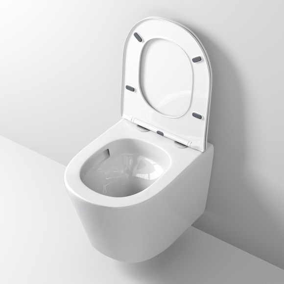 Унитаз Grossman Tornado GR-4477SQ подвесной с сиденьем Микролифт