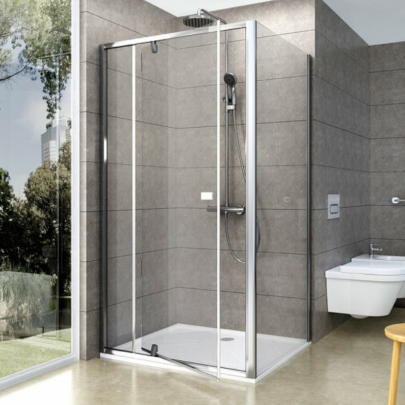 Душевая стенка Ravak Pivot PPS-90 90G70C00Z1 профиль Хром стекло Transparent Душевая стенка Ravak Pivot PPS-90 90G70C00Z1 профиль Хром стекло Transparent