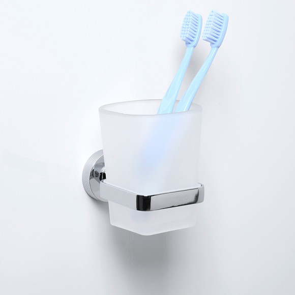 Стакан для зубных щеток WasserKRAFT Mosel K-46628 Хром