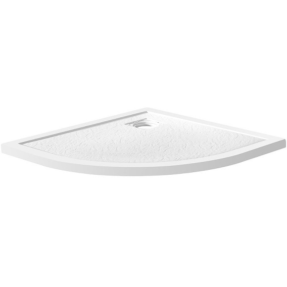 Душевой поддон из искусственного камня BelBagno Uno 80x80 TRAY-MR-UNO-R-80-550-35-W-CR Белый