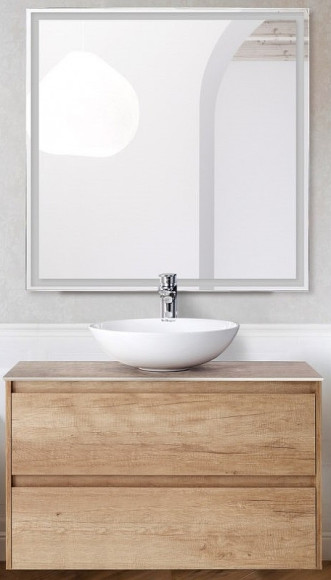 Тумба под раковину BelBagno Kraft 80 KRAFT-800-2C-SO-RNN подвесная Rovere Nebrasca Nature