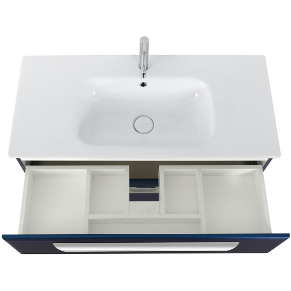 Тумба под раковину Cezares Eco-Cer 100 ECO-CER-1000-2C-SO-SPF-P подвесная Sapfiro без ручек