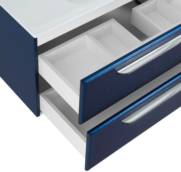 Тумба под раковину Cezares Eco-Cer 100 ECO-CER-1000-2C-SO-SPF-P подвесная Sapfiro без ручек