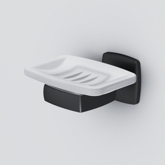 Мыльница AM.PM Gem A9034222 Черная матовая Мыльница AM.PM Gem A9034222 Черная матовая